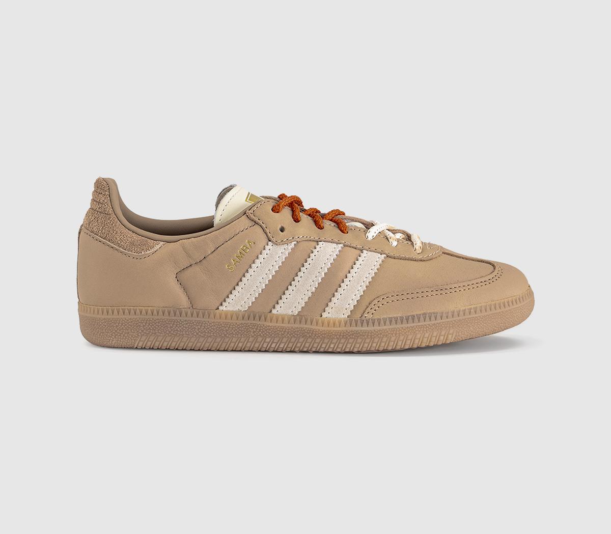 adidas Samba Trainers Magic Beige Full Cardboard