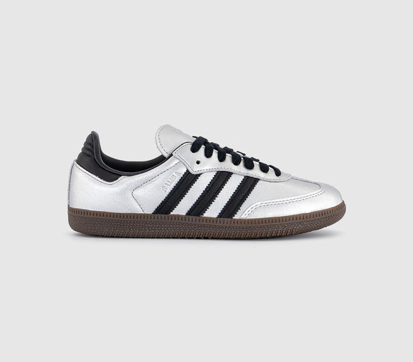 adidas Samba Og Silver Metallic Black Gum