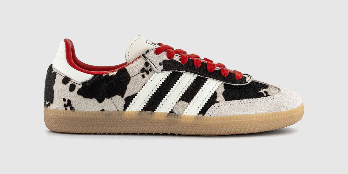 adidas Samba OG Trainers Cow Print Aurora Coffee White Gum – OFFCUTS SHOES  by OFFICE