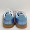 adidas Gazelle Indoor Trainers Bliss Blue White Metallic UK Size 5