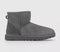 Womens UGG Classic Mini II Grey Suede UK Size 3