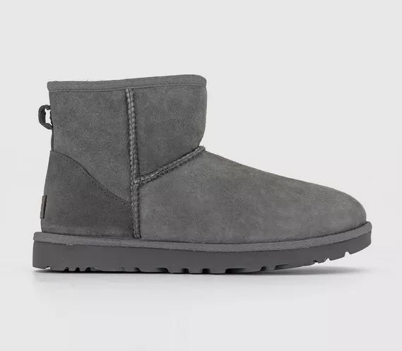 Womens UGG Classic Mini II Grey Suede UK Size 3