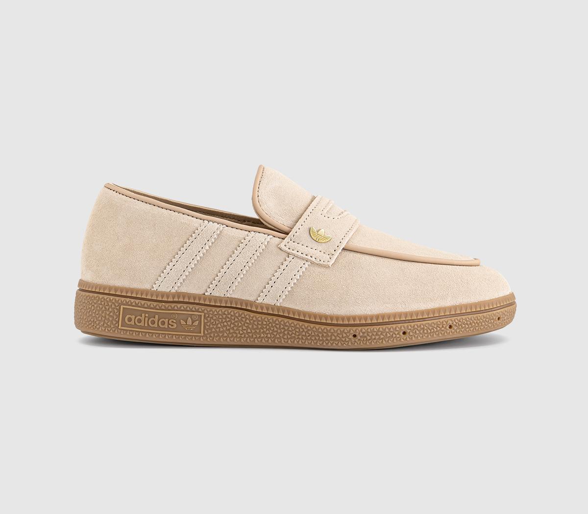 Mens adidas Handball Spezial Loafer Magic Beige Magic Beige Gum UK Size 6