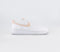 Odd Sizes - Nike Air Force 1 07 White Pale Coral Black Metallic Silver - UK Sizes Right 5/Left 4.5