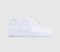 Nike Air Force 1 07 Trainers White White Wolf Grey Metallic Silver