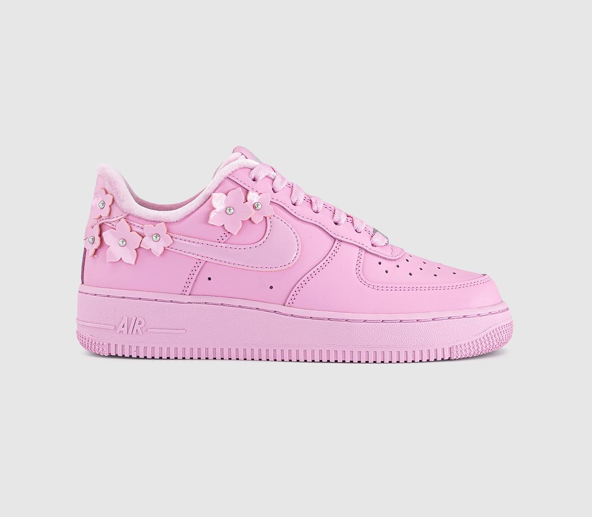 Nike Air Force 1 07 Trainers Pink Rise Pink Rise Pink Foam