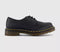 Womens Dr. Martens 3 Eyelet Shoe Black Virginia