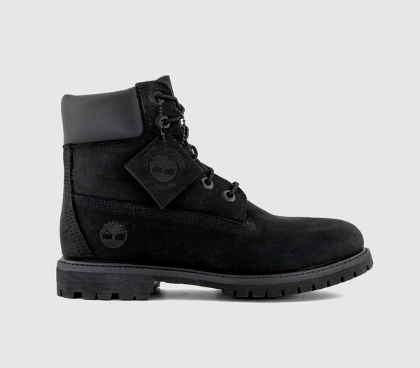 Womens Timberland Premium 6 Boot Black Uk Size 3