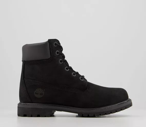 Womens Timberland Premium 6 Boot Black OFFCUTS SHOES by OFFICE