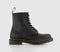 Odd Sizes - Womens Dr. Martens 8 Eyelet Lace Up Bt Black - UK Sizes Right 6/Left 5