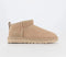 Womens UGG Classic Ultra Mini Boots Sand UK Size 5