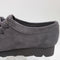 Womens Clarks Originals Wallabee Gortex Shoes Purple Grey UK Size 5
