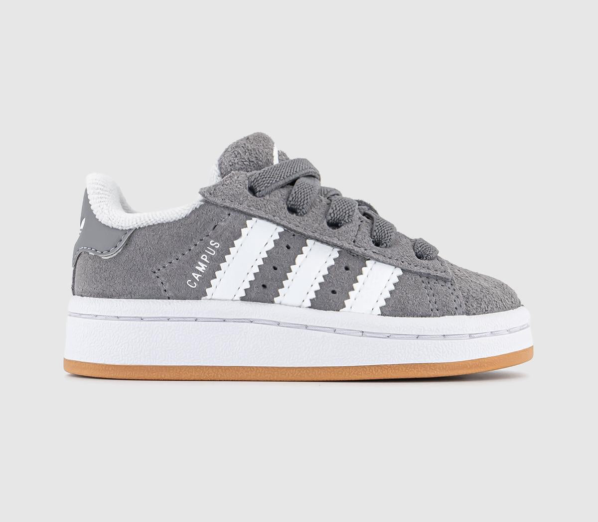 Kids adidas Campus Infant Grey White Gum