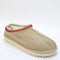 Womens UGG Tasman II Slippers Sand Dark Cherry UK Size 5