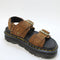 Womens Dr. Martens Zebzag Sandals Brown Tumbled Nubuck UK Size 4