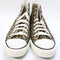 Converse All Star Hi Trainers Leopard Egret UK Size 8.5