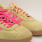 adidas Gazelle Trainers Power Yellow Lucid Pink Gum UK Size 5