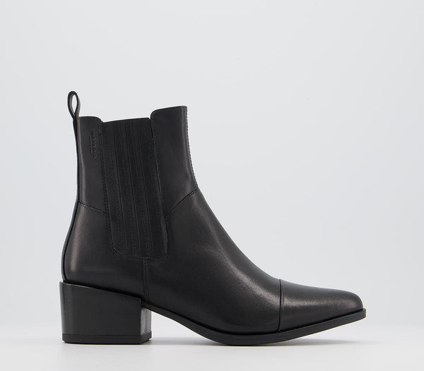 Womens Vagabond Shoemakers Marja Chelsea Boot Black Leather