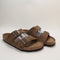 Mens BIRKENSTOCK Arizona Two Strap Sandals Dark Tea Tfb UK Size 8 EU42