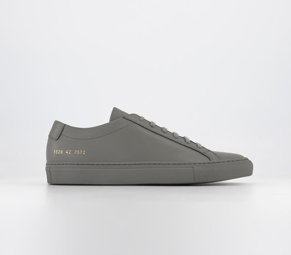 Common Projects Achilles Low Trainers Colbalt Grey