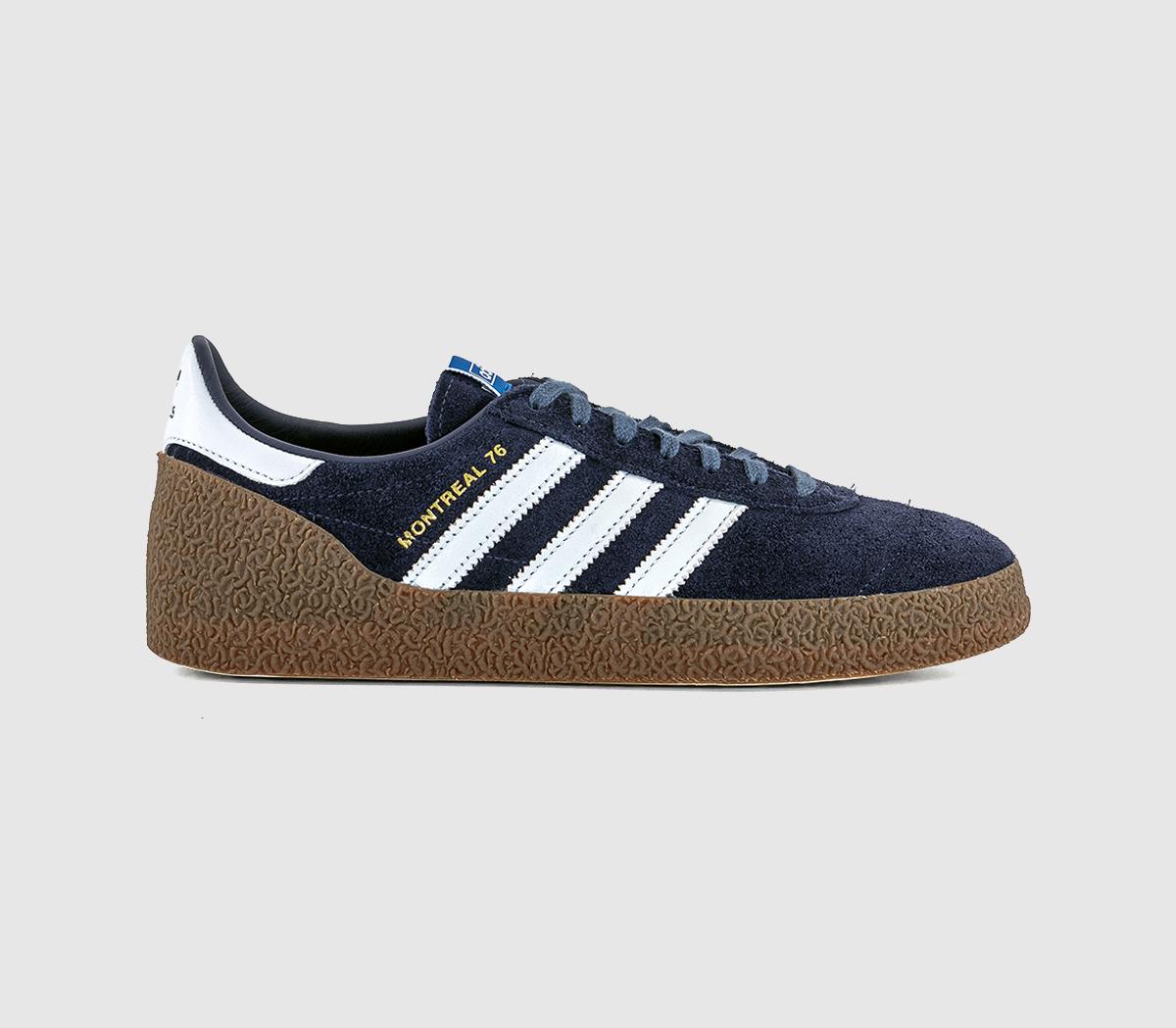 adidas Montreal 76 Trainers Shadow Navy Halo Blue Gum