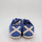 adidas Italia 70s Trainers Team Royal Blue Cream White Silver Metallic UK Size 5.5