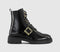 Womens Barbour Ouseburne Lace Up Boots Black UK Size 7