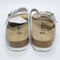 Womens BIRKENSTOCK Arizona Two Strap Sandals Antique White Nubuck UK Size 5.5 EU39