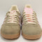 adidas Gazelle Trainers Orbit Green Clear Pink Cream White UK Size 5