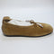 Womens ALOHAS Rosalind Ballet Pumps Tan Suede UK Size 3.5