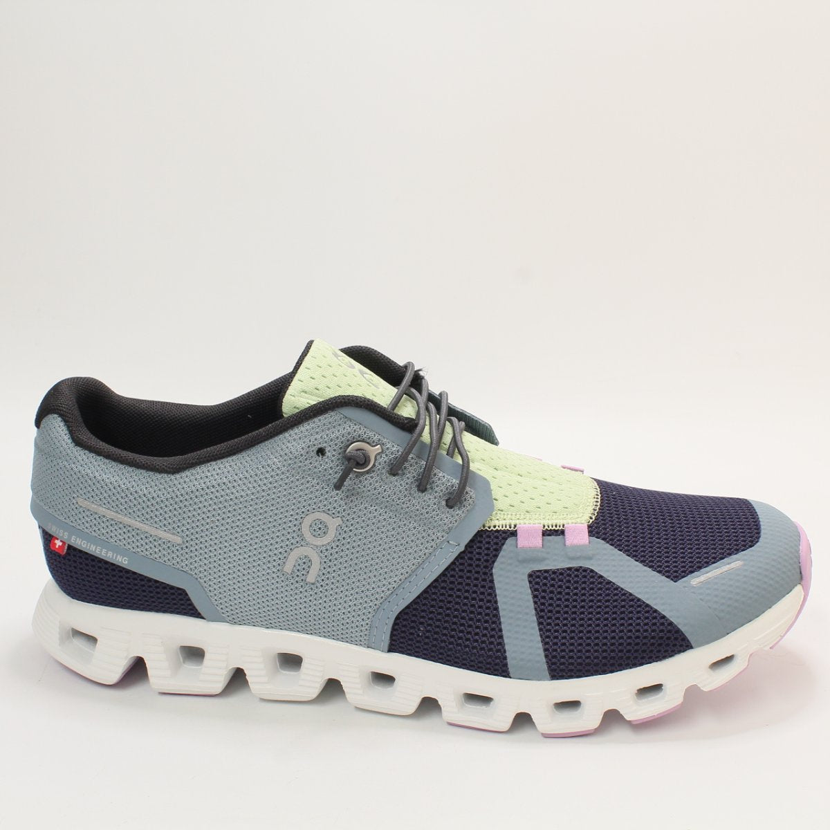 ON Cloud 5 Push Cobble Flint UK Size 6.5