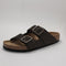 Mens BIRKENSTOCK Arizona Two Strap Sandals Mocca Nubuck UK Size 8 EU42