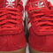 adidas Italia 70s Trainers Red Cream White Silver Metallic UK Size 5.5