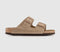 Womens BIRKENSTOCK Arizona Two Strap Sandals Tobacco Brown UK Size 4.5 EU37