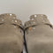 Womens BIRKENSTOCK Boston Clogs Taupe Rivet UK Size 5.5 EU39