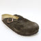 Womens BIRKENSTOCK Boston Clogs Mocca Suede UK Size 5 EU38