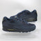 Nike Air Max 90 Trainers Obsidian Obsidian Lightening UK Size 8