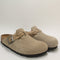 Womens BIRKENSTOCK Boston Clogs Braided Taupe UK Size 5 EU38