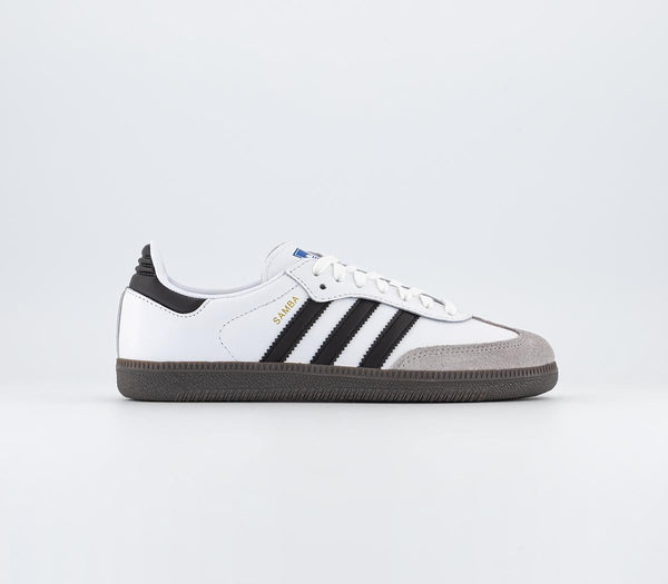 adidas Samba Og White Black Granite Trainers UK Size 5.5