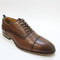 Mens OFFICE Montana Toecap Oxford Shoes Brown Leather UK Size 7