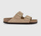 Womens BIRKENSTOCK Arizona Two Strap Sandals Sandcastle UK Size 3.5 EU36