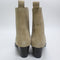 Womens OFFICE Aries Western Chelsea Ankle Boots Beige Suede UK Size 4