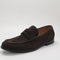 Mens OFFICE Marcel Round Toe Penny Loafers Brown Suede UK Size 9