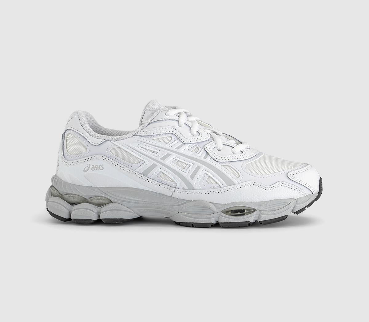 ASICS Gel NYC Trainers White Glacier Grey UK Size 8