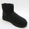 Womens UGG Classic Mini II Boots Black Suede UK Size 3
