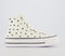 Odd Sizes -  Converse All Star Lift Hi Egret Black Moonstone Violet Crystal - UK Sizes Right 4.5/Left 4