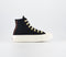 Odd Sizes - Converse All Star Lift Hi Black Egret Back Ally Brick - UK Sizes Right 5/Left 6