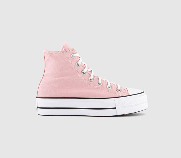 Converse All Star Lift Hi Trainers Donut Glaze White Black