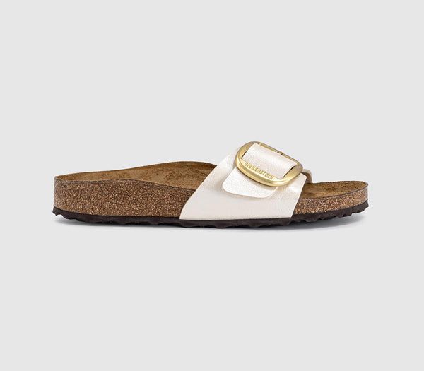 Womens BIRKENSTOCK Madrid Big Buckle Sandals Graceful Pearl Bf