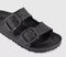 Womens BIRKENSTOCK Arizona Big Buckle Sandals Black Eva